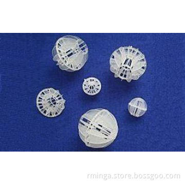 25mm Plastic Random Packing Polyhedral Hollow Ball With ISO